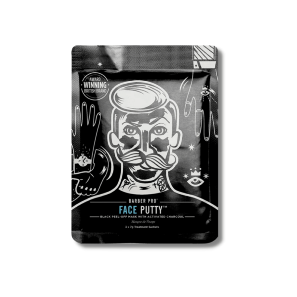 Barber Pro Face Putty Peel-Off Mask (3 x 7ml)