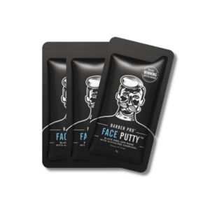 Barber Pro Face Putty Peel-Off Mask (3 x 7ml)