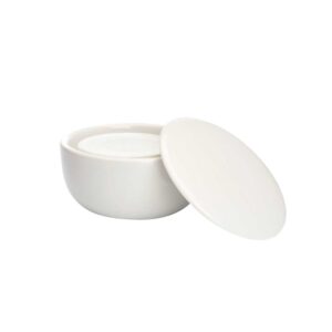 Muhle shaving soap in porcelain bowl
