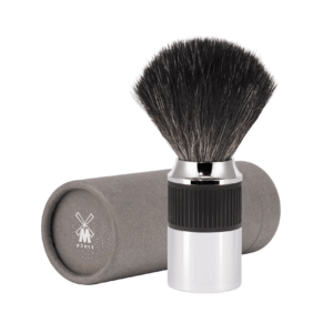 MÜHLE NEO Shaving Brush, Black Fibre, Black